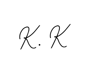 Make a beautiful signature design for name K. K. With this signature (Bearetta-2O07w) style, you can create a handwritten signature for free. K. K signature style 12 images and pictures png