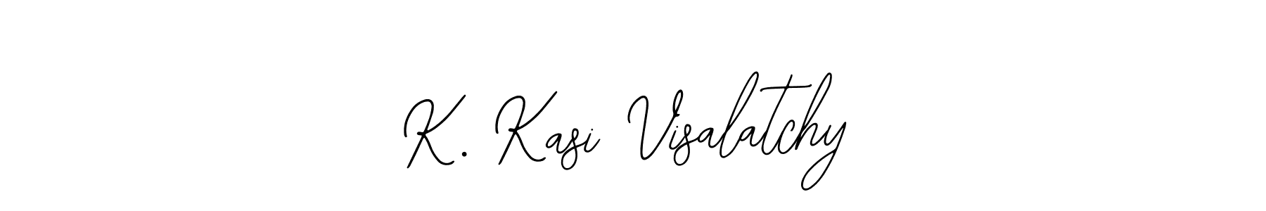 It looks lik you need a new signature style for name K. Kasi Visalatchy. Design unique handwritten (Bearetta-2O07w) signature with our free signature maker in just a few clicks. K. Kasi Visalatchy signature style 12 images and pictures png