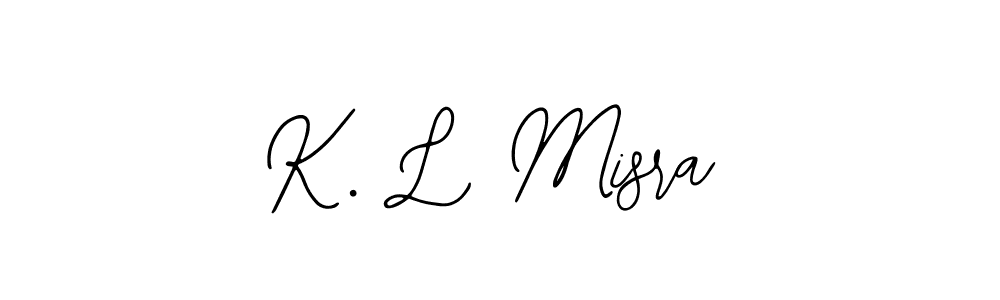 How to make K. L Misra signature? Bearetta-2O07w is a professional autograph style. Create handwritten signature for K. L Misra name. K. L Misra signature style 12 images and pictures png