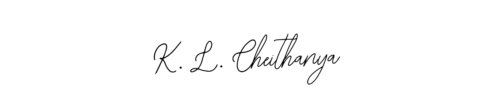 Once you've used our free online signature maker to create your best signature Bearetta-2O07w style, it's time to enjoy all of the benefits that K. L. Cheithanya name signing documents. K. L. Cheithanya signature style 12 images and pictures png