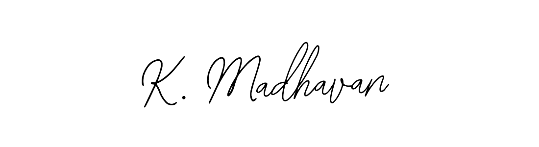 Also You can easily find your signature by using the search form. We will create K. Madhavan name handwritten signature images for you free of cost using Bearetta-2O07w sign style. K. Madhavan signature style 12 images and pictures png