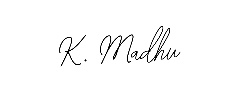 Best and Professional Signature Style for K. Madhu. Bearetta-2O07w Best Signature Style Collection. K. Madhu signature style 12 images and pictures png