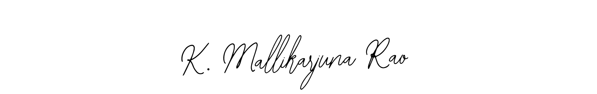 Make a beautiful signature design for name K. Mallikarjuna Rao. With this signature (Bearetta-2O07w) style, you can create a handwritten signature for free. K. Mallikarjuna Rao signature style 12 images and pictures png
