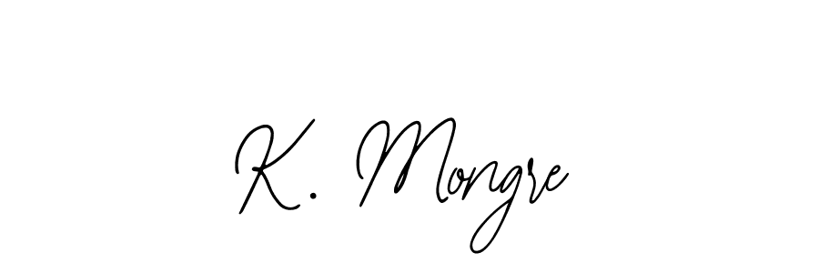 Make a short K. Mongre signature style. Manage your documents anywhere anytime using Bearetta-2O07w. Create and add eSignatures, submit forms, share and send files easily. K. Mongre signature style 12 images and pictures png