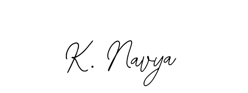 Once you've used our free online signature maker to create your best signature Bearetta-2O07w style, it's time to enjoy all of the benefits that K. Navya name signing documents. K. Navya signature style 12 images and pictures png