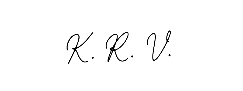 K. R. V. stylish signature style. Best Handwritten Sign (Bearetta-2O07w) for my name. Handwritten Signature Collection Ideas for my name K. R. V.. K. R. V. signature style 12 images and pictures png