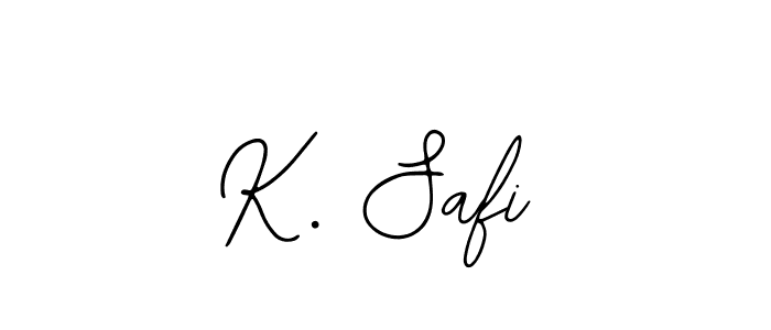 if you are searching for the best signature style for your name K. Safi. so please give up your signature search. here we have designed multiple signature styles  using Bearetta-2O07w. K. Safi signature style 12 images and pictures png