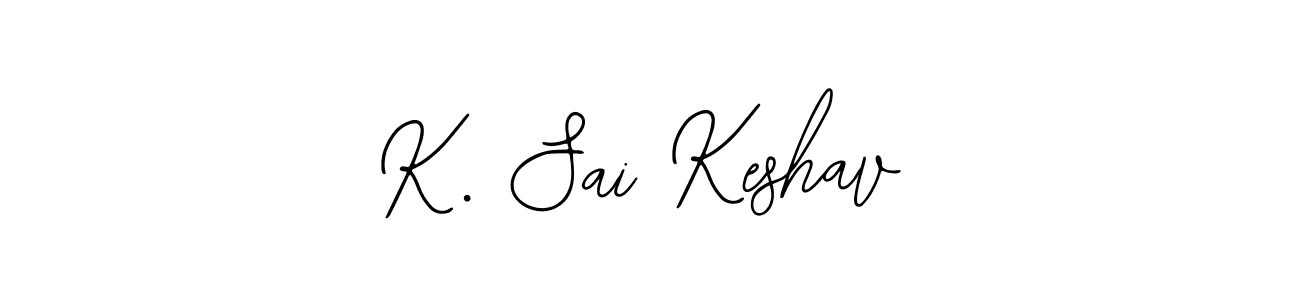 Make a beautiful signature design for name K. Sai Keshav. With this signature (Bearetta-2O07w) style, you can create a handwritten signature for free. K. Sai Keshav signature style 12 images and pictures png