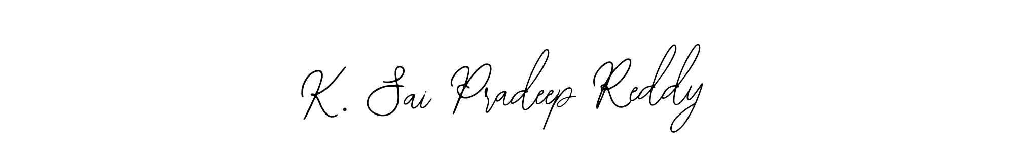 How to Draw K. Sai Pradeep Reddy signature style? Bearetta-2O07w is a latest design signature styles for name K. Sai Pradeep Reddy. K. Sai Pradeep Reddy signature style 12 images and pictures png