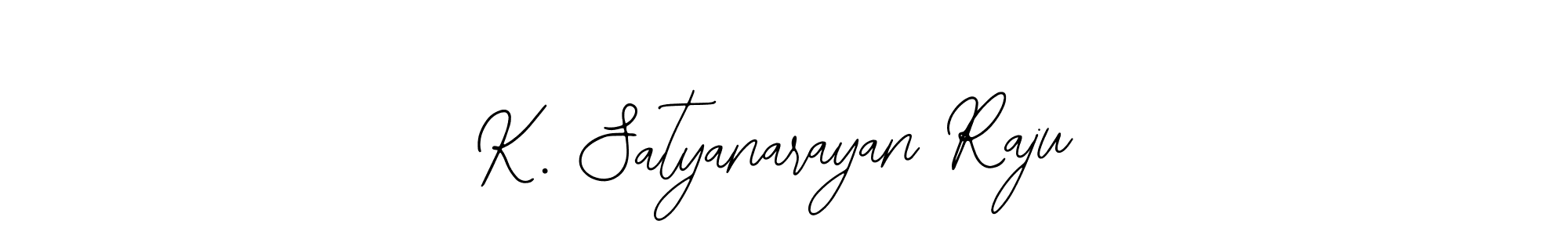 Also we have K. Satyanarayan Raju name is the best signature style. Create professional handwritten signature collection using Bearetta-2O07w autograph style. K. Satyanarayan Raju signature style 12 images and pictures png