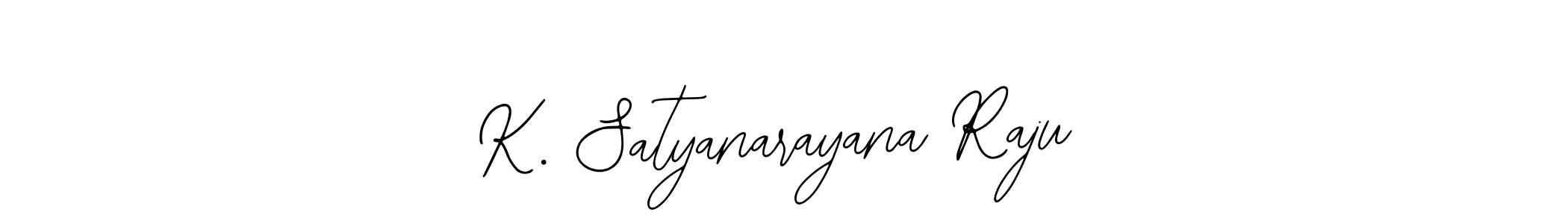 Use a signature maker to create a handwritten signature online. With this signature software, you can design (Bearetta-2O07w) your own signature for name K. Satyanarayana Raju. K. Satyanarayana Raju signature style 12 images and pictures png