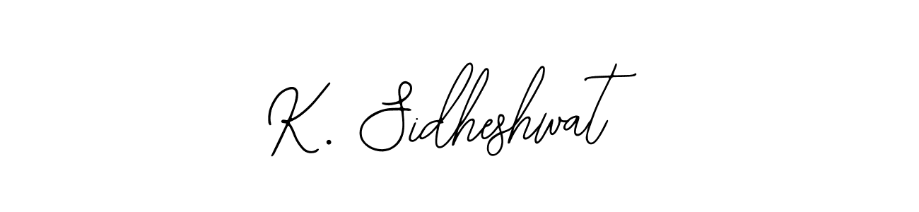 Design your own signature with our free online signature maker. With this signature software, you can create a handwritten (Bearetta-2O07w) signature for name K. Sidheshwat. K. Sidheshwat signature style 12 images and pictures png