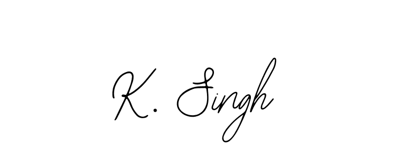 K. Singh stylish signature style. Best Handwritten Sign (Bearetta-2O07w) for my name. Handwritten Signature Collection Ideas for my name K. Singh. K. Singh signature style 12 images and pictures png