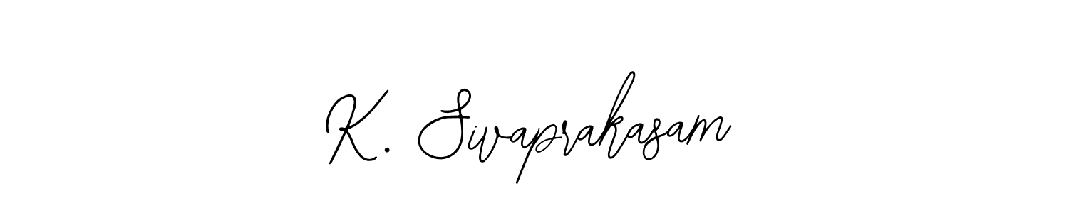 Similarly Bearetta-2O07w is the best handwritten signature design. Signature creator online .You can use it as an online autograph creator for name K. Sivaprakasam. K. Sivaprakasam signature style 12 images and pictures png