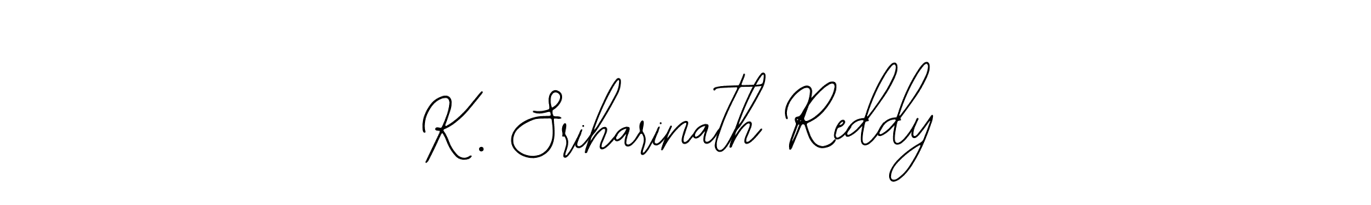 Use a signature maker to create a handwritten signature online. With this signature software, you can design (Bearetta-2O07w) your own signature for name K. Sriharinath Reddy. K. Sriharinath Reddy signature style 12 images and pictures png