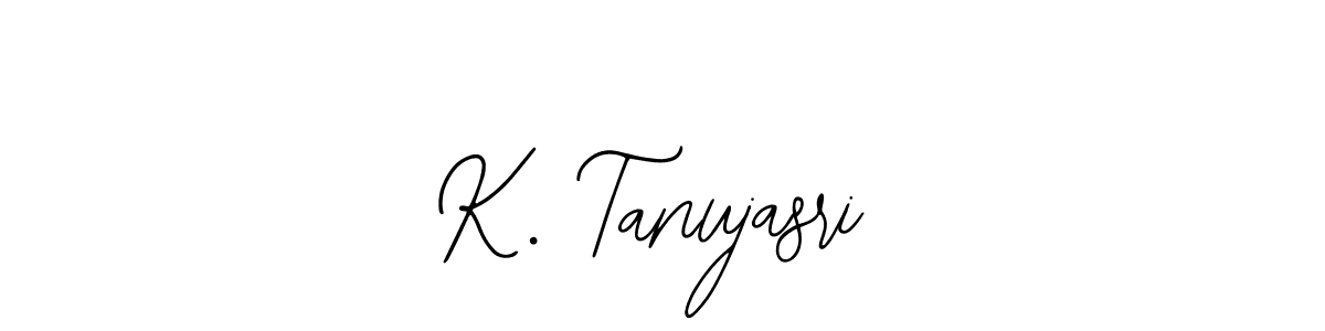 Also we have K. Tanujasri name is the best signature style. Create professional handwritten signature collection using Bearetta-2O07w autograph style. K. Tanujasri signature style 12 images and pictures png