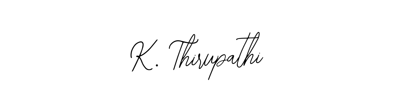 Make a beautiful signature design for name K. Thirupathi. Use this online signature maker to create a handwritten signature for free. K. Thirupathi signature style 12 images and pictures png