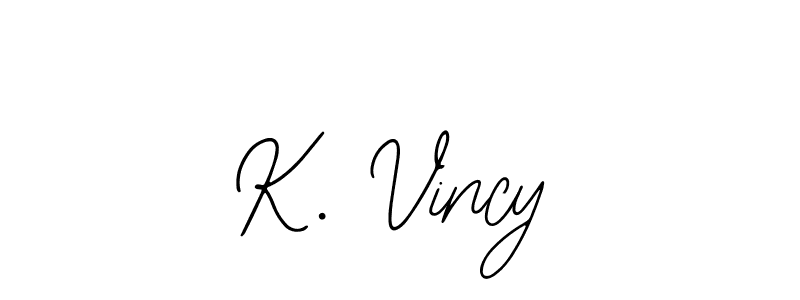 This is the best signature style for the K. Vincy name. Also you like these signature font (Bearetta-2O07w). Mix name signature. K. Vincy signature style 12 images and pictures png