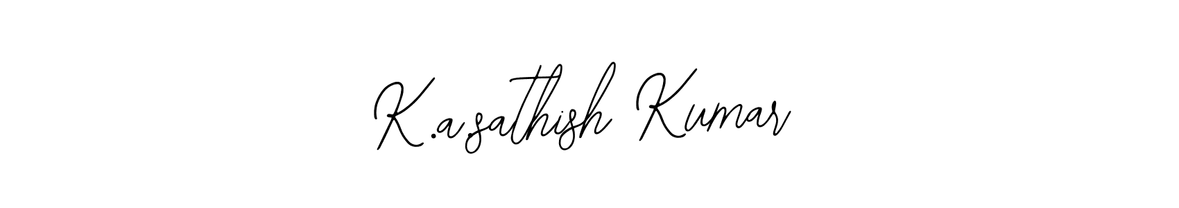 This is the best signature style for the K.a.sathish Kumar name. Also you like these signature font (Bearetta-2O07w). Mix name signature. K.a.sathish Kumar signature style 12 images and pictures png