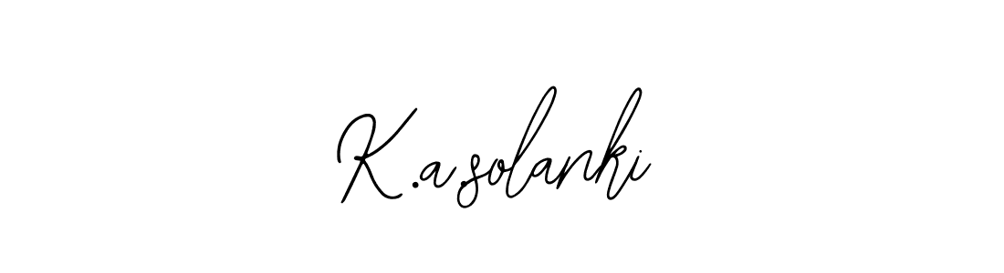 This is the best signature style for the K.a.solanki name. Also you like these signature font (Bearetta-2O07w). Mix name signature. K.a.solanki signature style 12 images and pictures png