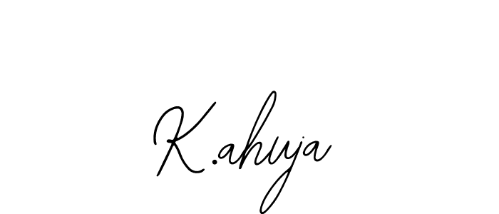 Also You can easily find your signature by using the search form. We will create K.ahuja name handwritten signature images for you free of cost using Bearetta-2O07w sign style. K.ahuja signature style 12 images and pictures png