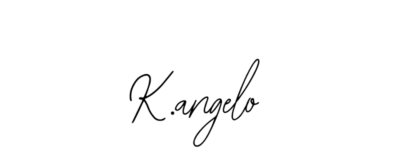 Also You can easily find your signature by using the search form. We will create K.angelo name handwritten signature images for you free of cost using Bearetta-2O07w sign style. K.angelo signature style 12 images and pictures png