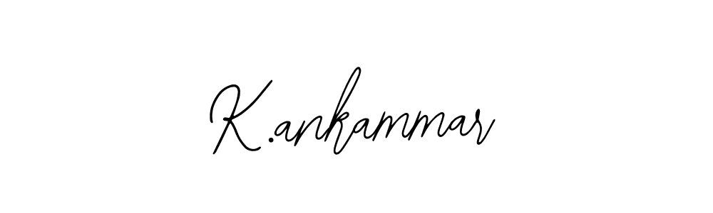 The best way (Bearetta-2O07w) to make a short signature is to pick only two or three words in your name. The name K.ankammar include a total of six letters. For converting this name. K.ankammar signature style 12 images and pictures png