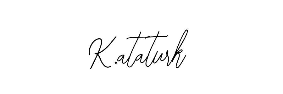 Make a beautiful signature design for name K.ataturk. Use this online signature maker to create a handwritten signature for free. K.ataturk signature style 12 images and pictures png
