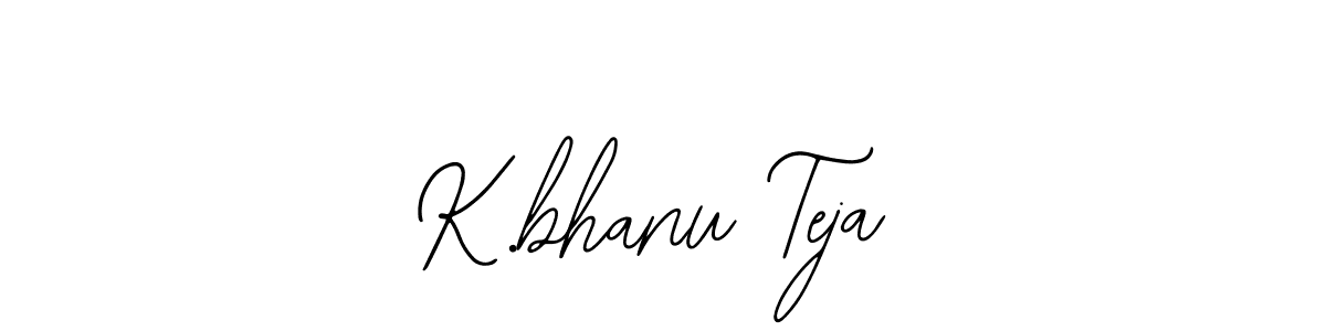 Make a beautiful signature design for name K.bhanu Teja. With this signature (Bearetta-2O07w) style, you can create a handwritten signature for free. K.bhanu Teja signature style 12 images and pictures png