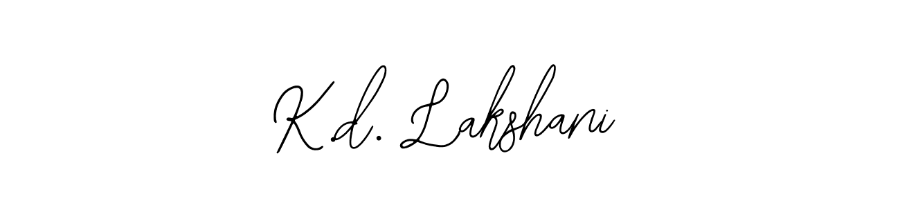 Best and Professional Signature Style for K.d. Lakshani. Bearetta-2O07w Best Signature Style Collection. K.d. Lakshani signature style 12 images and pictures png