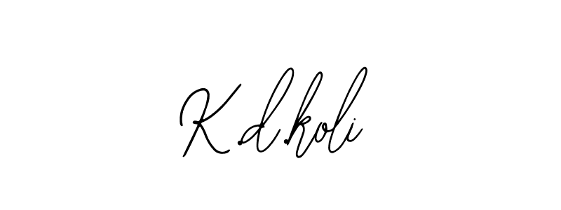 Bearetta-2O07w is a professional signature style that is perfect for those who want to add a touch of class to their signature. It is also a great choice for those who want to make their signature more unique. Get K.d.koli name to fancy signature for free. K.d.koli signature style 12 images and pictures png