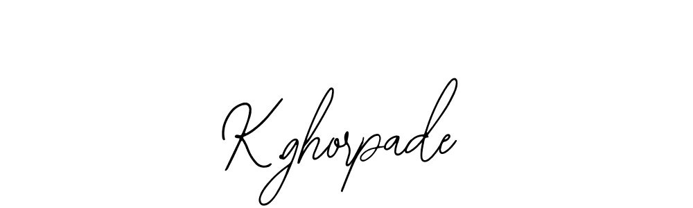 Also You can easily find your signature by using the search form. We will create K.ghorpade name handwritten signature images for you free of cost using Bearetta-2O07w sign style. K.ghorpade signature style 12 images and pictures png