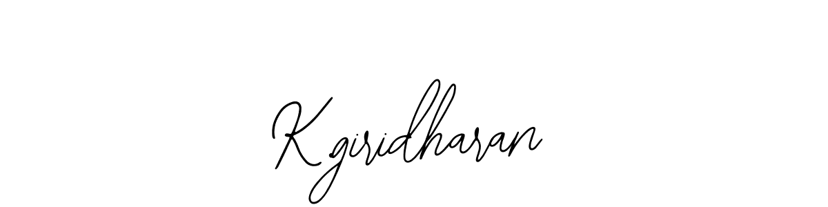 Also You can easily find your signature by using the search form. We will create K.giridharan name handwritten signature images for you free of cost using Bearetta-2O07w sign style. K.giridharan signature style 12 images and pictures png