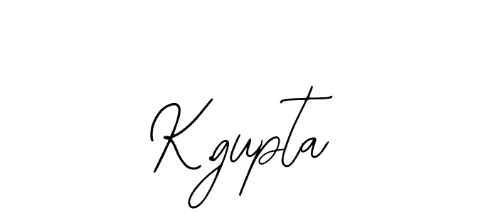 K.gupta stylish signature style. Best Handwritten Sign (Bearetta-2O07w) for my name. Handwritten Signature Collection Ideas for my name K.gupta. K.gupta signature style 12 images and pictures png