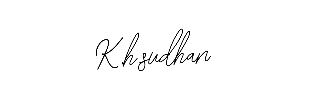 Check out images of Autograph of K.h.sudhan name. Actor K.h.sudhan Signature Style. Bearetta-2O07w is a professional sign style online. K.h.sudhan signature style 12 images and pictures png
