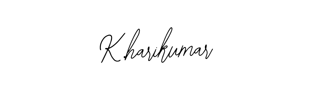 How to make K.harikumar signature? Bearetta-2O07w is a professional autograph style. Create handwritten signature for K.harikumar name. K.harikumar signature style 12 images and pictures png