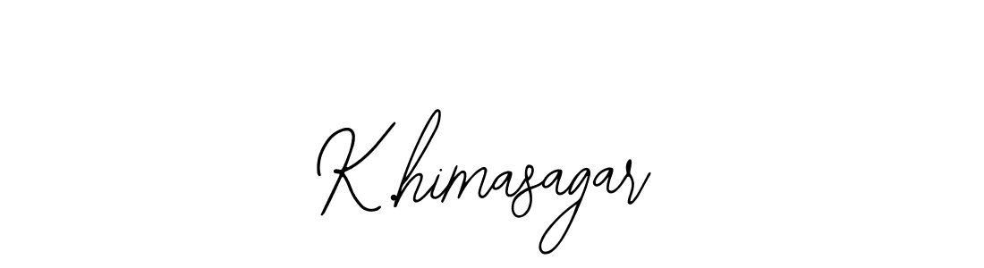 K.himasagar stylish signature style. Best Handwritten Sign (Bearetta-2O07w) for my name. Handwritten Signature Collection Ideas for my name K.himasagar. K.himasagar signature style 12 images and pictures png