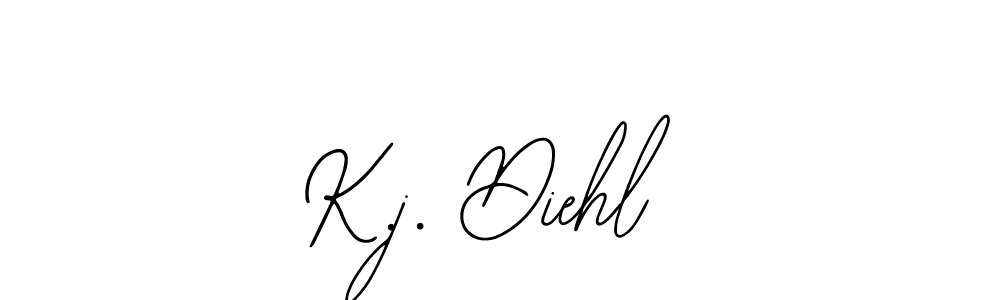 Also we have K.j. Diehl name is the best signature style. Create professional handwritten signature collection using Bearetta-2O07w autograph style. K.j. Diehl signature style 12 images and pictures png