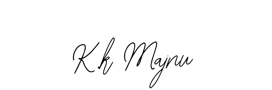 Also You can easily find your signature by using the search form. We will create K.k Majnu name handwritten signature images for you free of cost using Bearetta-2O07w sign style. K.k Majnu signature style 12 images and pictures png