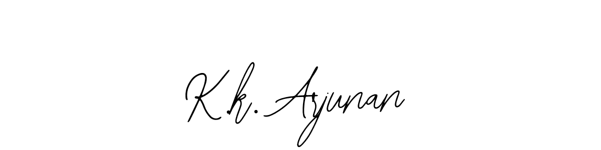 Make a beautiful signature design for name K.k. Arjunan. Use this online signature maker to create a handwritten signature for free. K.k. Arjunan signature style 12 images and pictures png