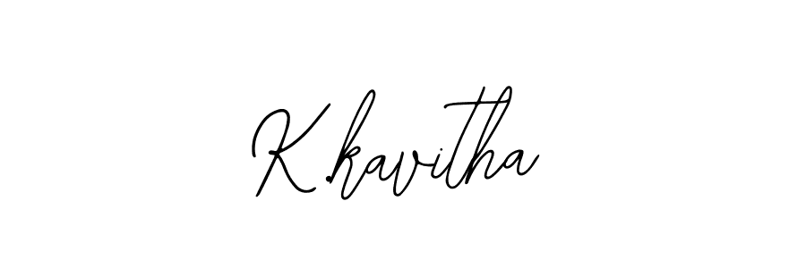 Also You can easily find your signature by using the search form. We will create K.kavitha name handwritten signature images for you free of cost using Bearetta-2O07w sign style. K.kavitha signature style 12 images and pictures png