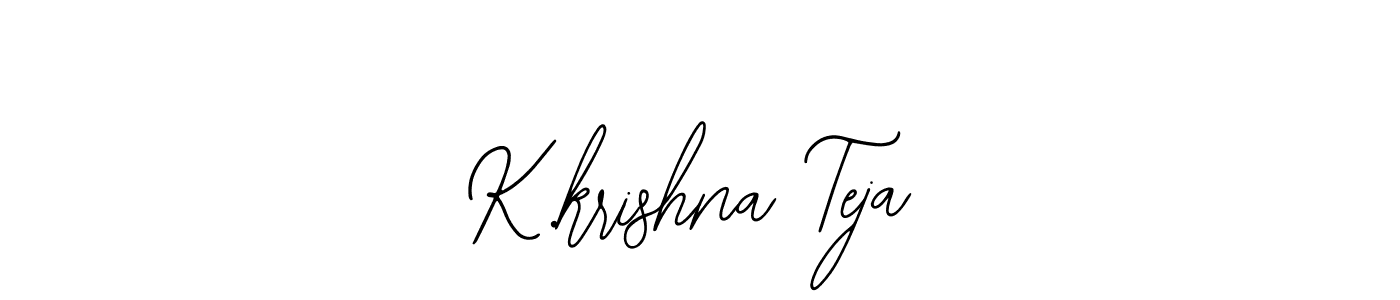 Best and Professional Signature Style for K.krishna Teja. Bearetta-2O07w Best Signature Style Collection. K.krishna Teja signature style 12 images and pictures png