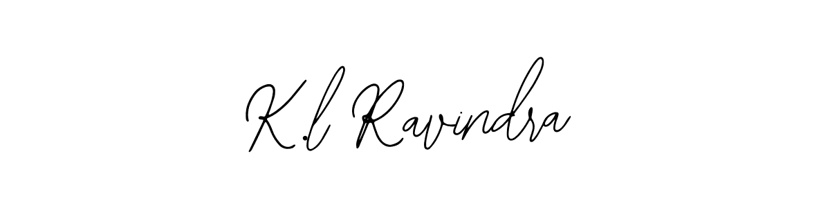 if you are searching for the best signature style for your name K.l Ravindra. so please give up your signature search. here we have designed multiple signature styles  using Bearetta-2O07w. K.l Ravindra signature style 12 images and pictures png