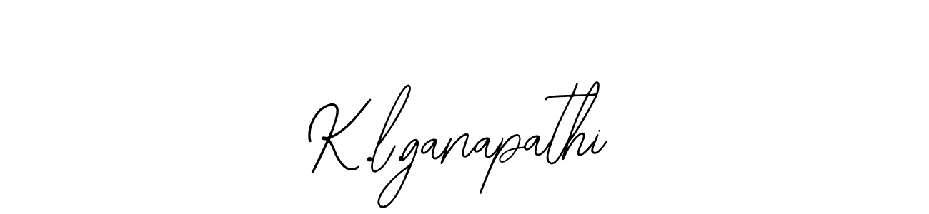 Best and Professional Signature Style for K.l.ganapathi. Bearetta-2O07w Best Signature Style Collection. K.l.ganapathi signature style 12 images and pictures png