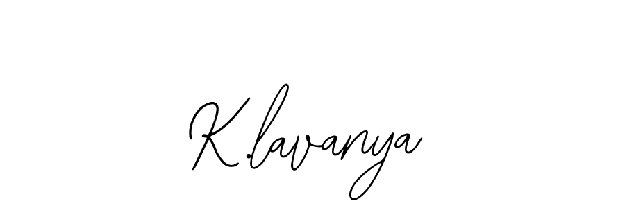 How to make K.lavanya signature? Bearetta-2O07w is a professional autograph style. Create handwritten signature for K.lavanya name. K.lavanya signature style 12 images and pictures png