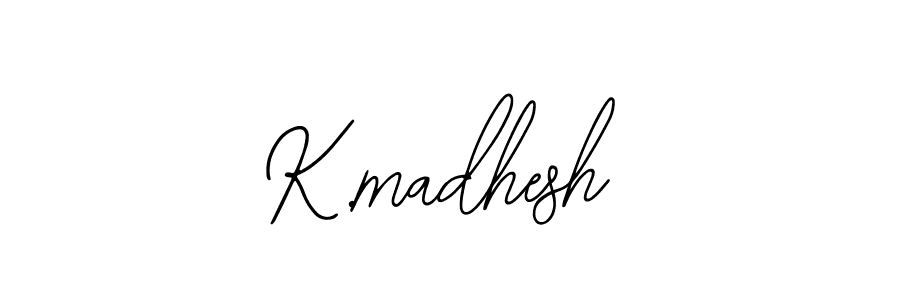 Similarly Bearetta-2O07w is the best handwritten signature design. Signature creator online .You can use it as an online autograph creator for name K.madhesh. K.madhesh signature style 12 images and pictures png