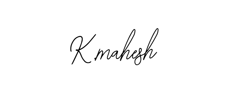 You should practise on your own different ways (Bearetta-2O07w) to write your name (K.mahesh) in signature. don't let someone else do it for you. K.mahesh signature style 12 images and pictures png