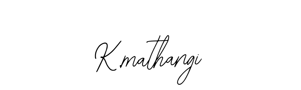 Best and Professional Signature Style for K.mathangi. Bearetta-2O07w Best Signature Style Collection. K.mathangi signature style 12 images and pictures png