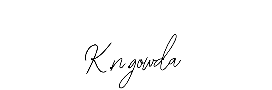 It looks lik you need a new signature style for name K.n.gowda. Design unique handwritten (Bearetta-2O07w) signature with our free signature maker in just a few clicks. K.n.gowda signature style 12 images and pictures png