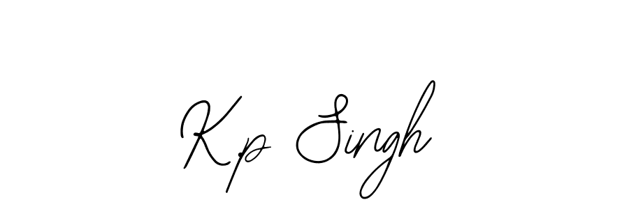 if you are searching for the best signature style for your name K.p Singh. so please give up your signature search. here we have designed multiple signature styles  using Bearetta-2O07w. K.p Singh signature style 12 images and pictures png